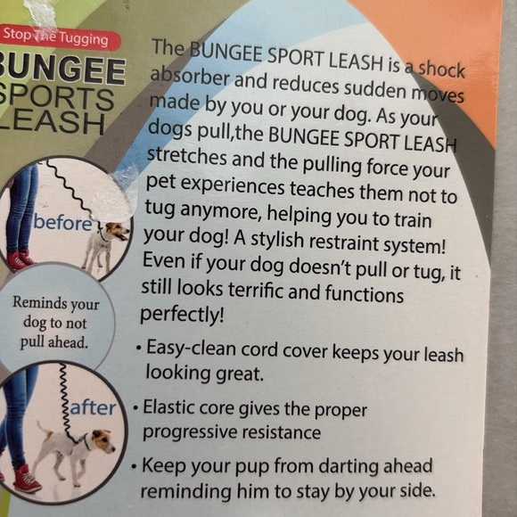 🆕Bungee Sports Leash Pink - Picture 4 of 6